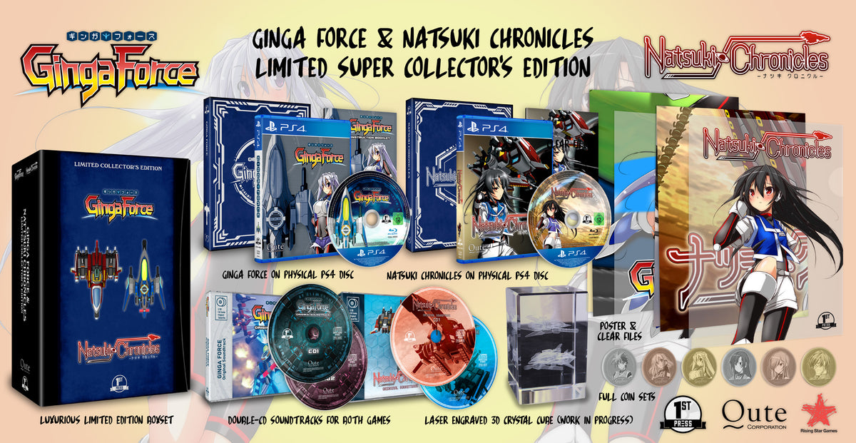 Ginga Force & Natsuki Chronicles PlayStation 4 Super