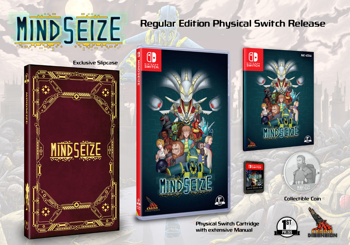 MindSeize Nintendo Switch Regular Edition – First Press Games