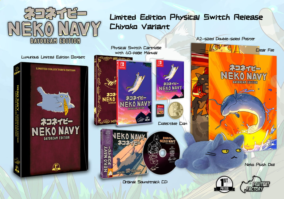 Neko Navy Daydream Edition Nintendo Switch Chiyoko Collector's