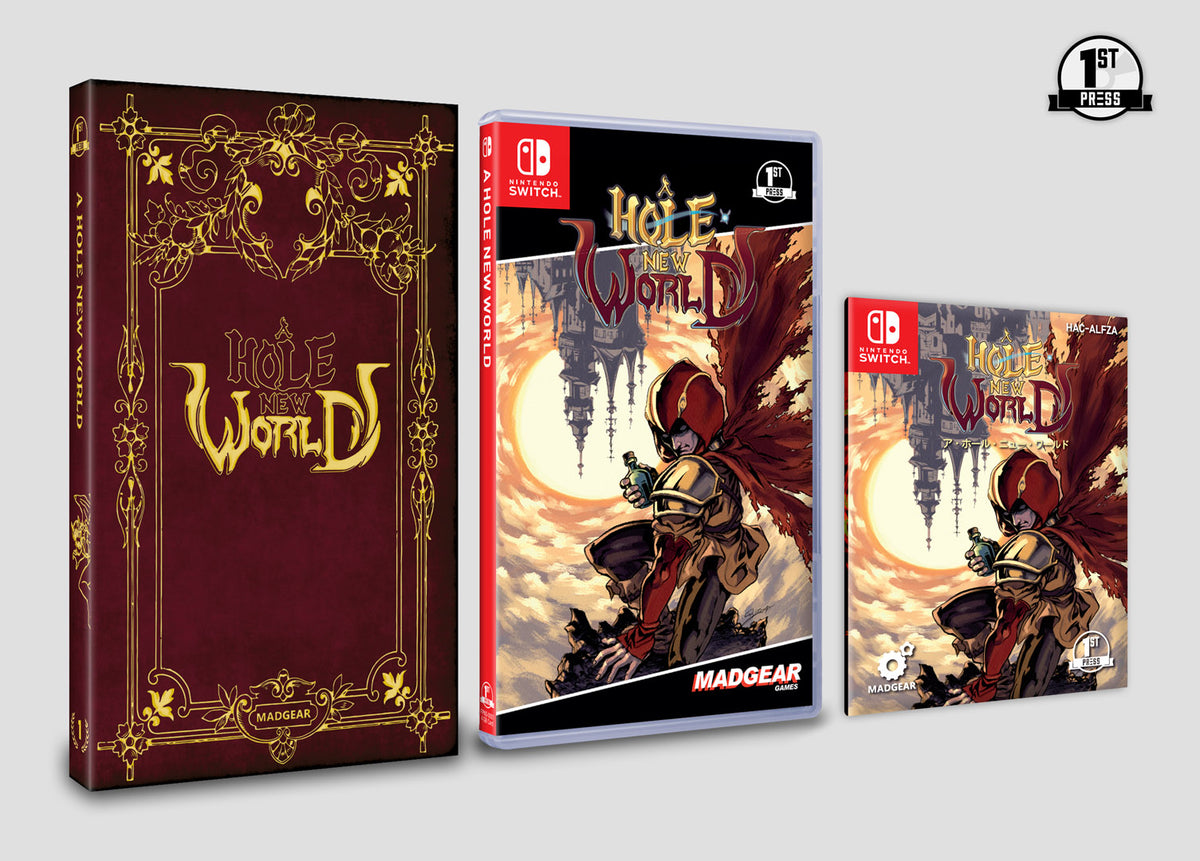 A Hole New World Nintendo Switch PALCOM Style Packaging Version