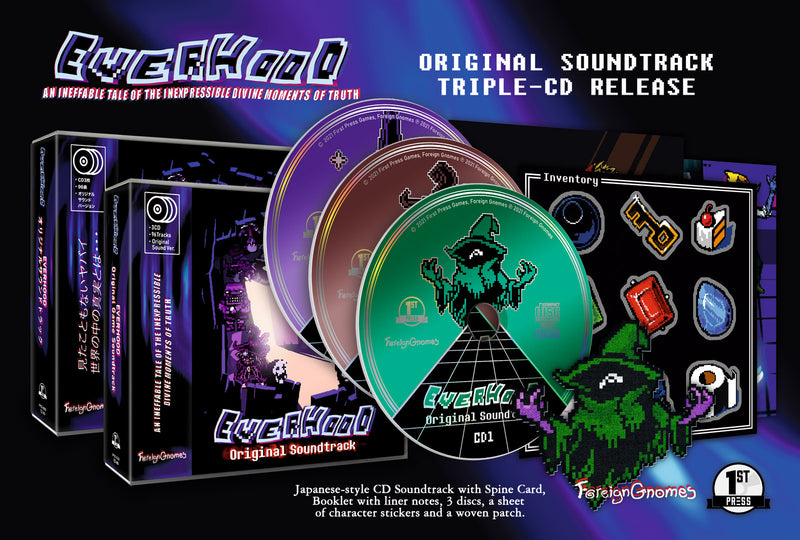 Everhood Deluxe Soundtrack 3CD – First Press Games - Main Image