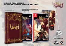 A Hole New World Nintendo Switch PALCOM Style Packaging Version