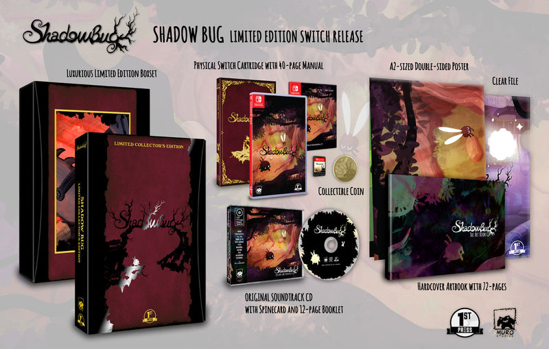 Nintendo Switch Shadow Bug Nintendo Switch Shadow Bug Nintendo Switch Collector's Edition – First Press Games