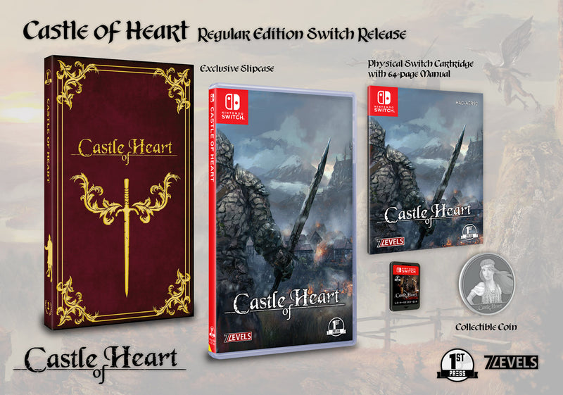 Castle of Heart Nintendo Switch Regular Edition – First Press Games