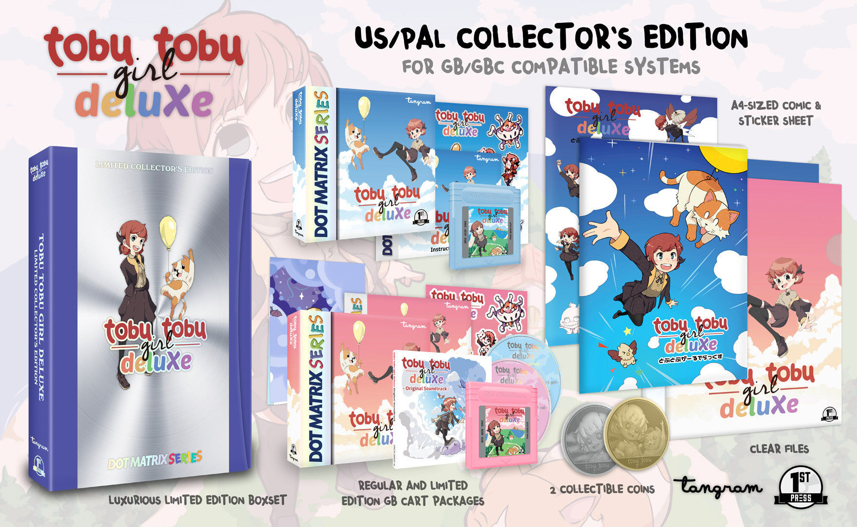 とぶとぶがーるでらっくす【新品近い・Deluxe版・GB/GBC】 とぶとぶがーるでらっくす – First Press Games
